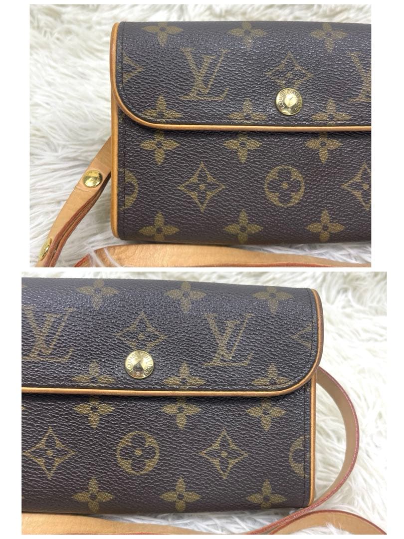 限定品‼️ルイヴィトン　ウエストポーチ　モノグラム フロランティーヌ