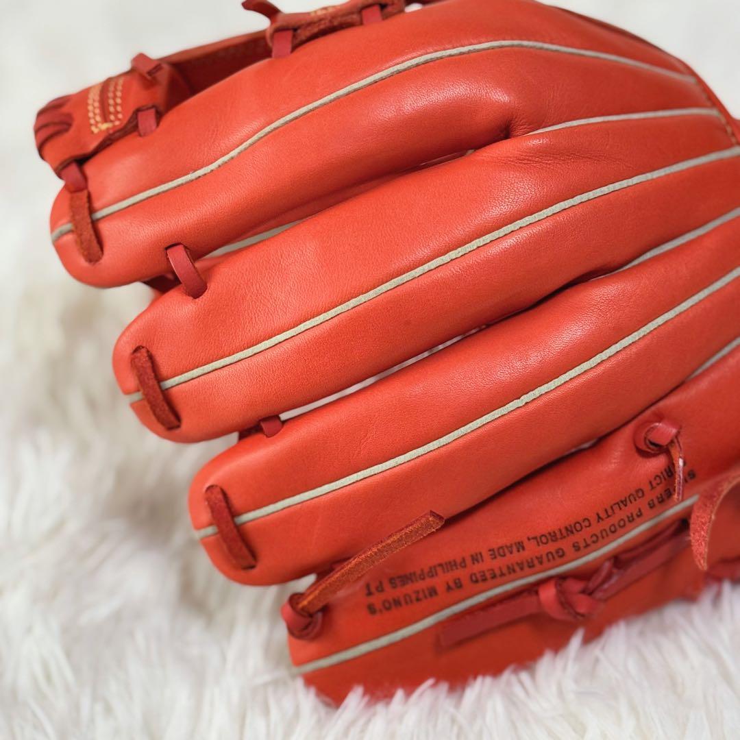 【未使用級】ミズノ セレクトナイン 少年野球 一般 軟式 内野手用 右投げ