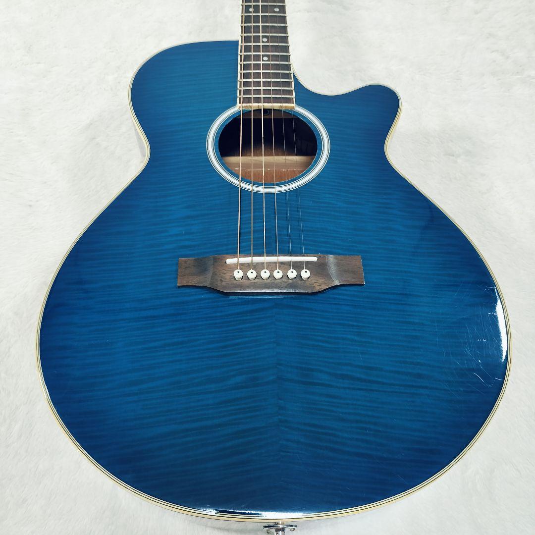 Pro Martin　custom　タイガーストライプ　エレアコ　ギター　虎杢