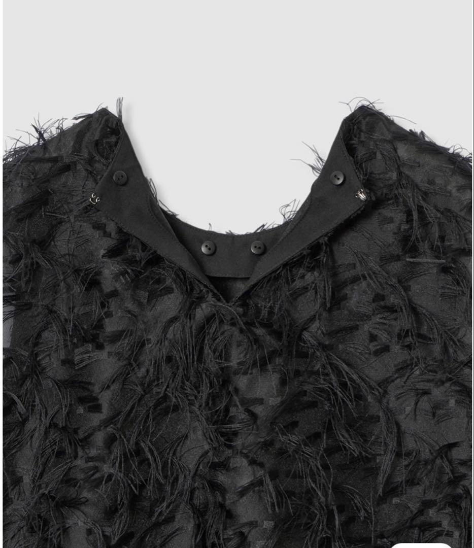 ANAYI アナイ　フェザーカットジャガード ブラウス　2025秋冬