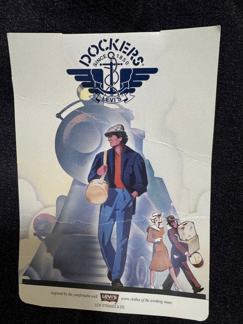 T*O様 デッドストックタグ付き80-90’s Dockers ブラックデニムス