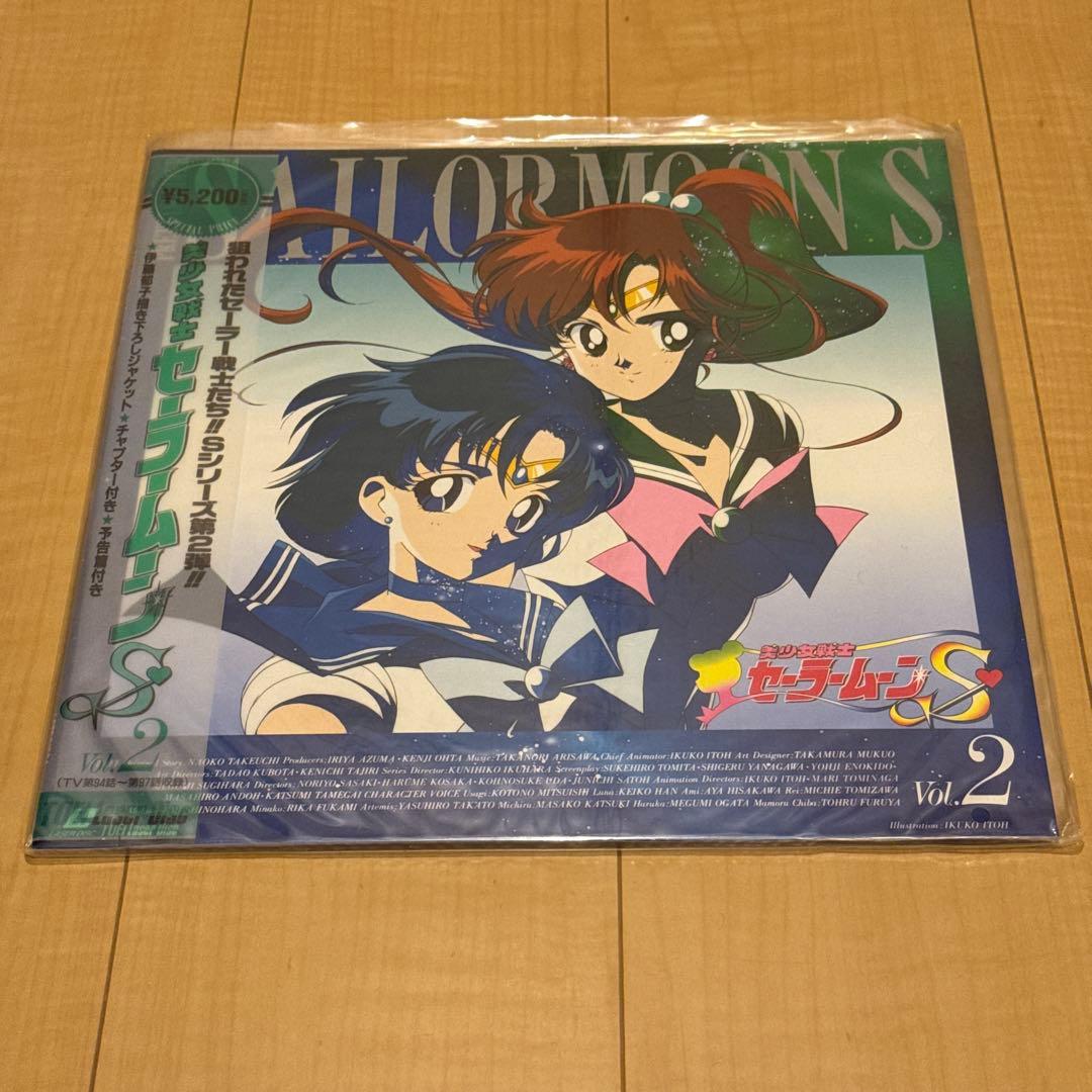 動作未確認 美品 LD 美少女戦士セーラームーン S 全10枚 まとめ売り