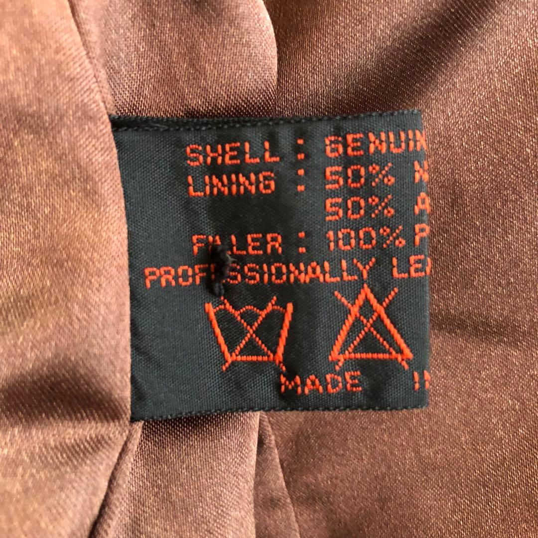 【希少 美品】B-McCOY'S ステアハイドレザー テーラードジャケット M