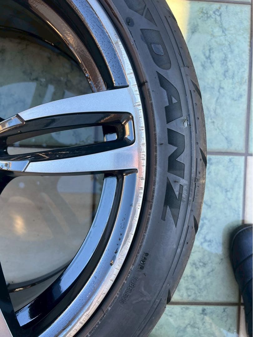 純正 437M 鍛造ホイール 2025年製タイヤ付き