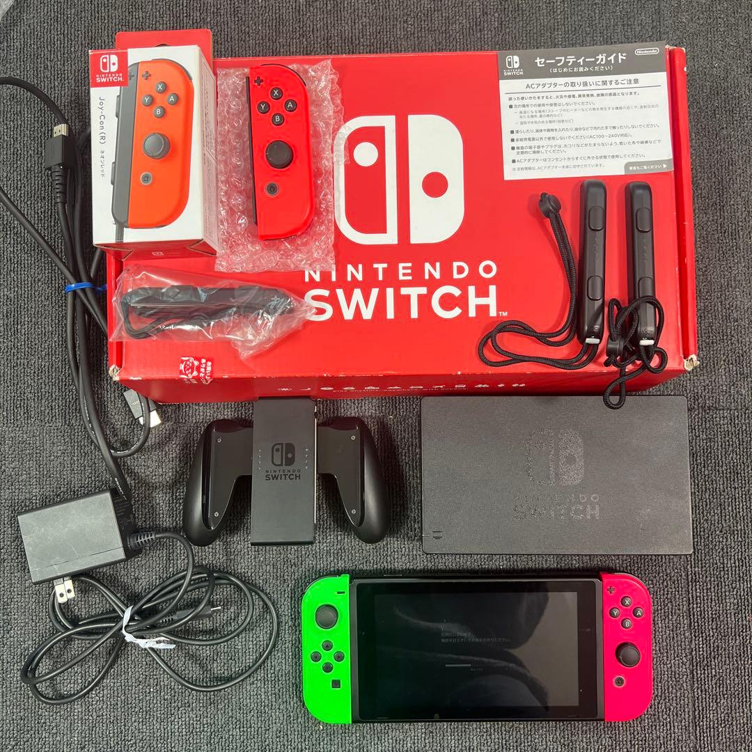 付属品完備・未対策機Nintendo Switch 本体 HAC-001（初期型