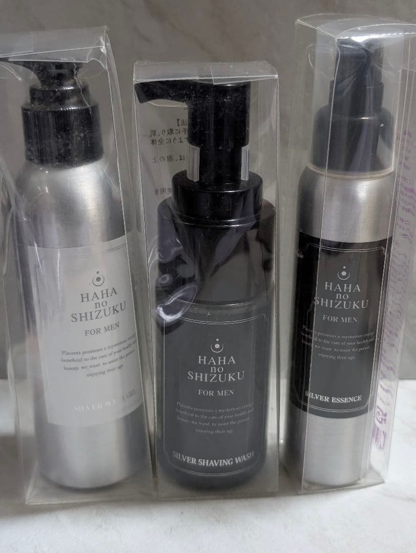 母の滴 シルバー エッセンス モイスト シェービングフォーム 洗顔ジェル