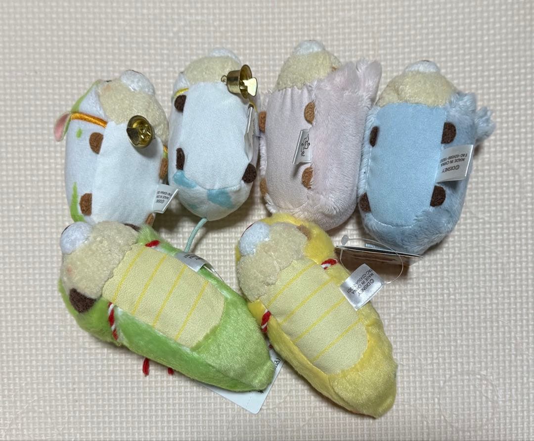 ツムツム　チップとデール　干支　巳年　丑年　子年