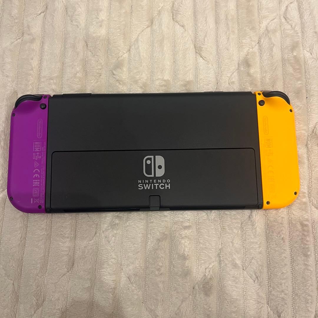 Nintendo Switch 本体Joy-Conネオンオレンジ　ネオンパープル