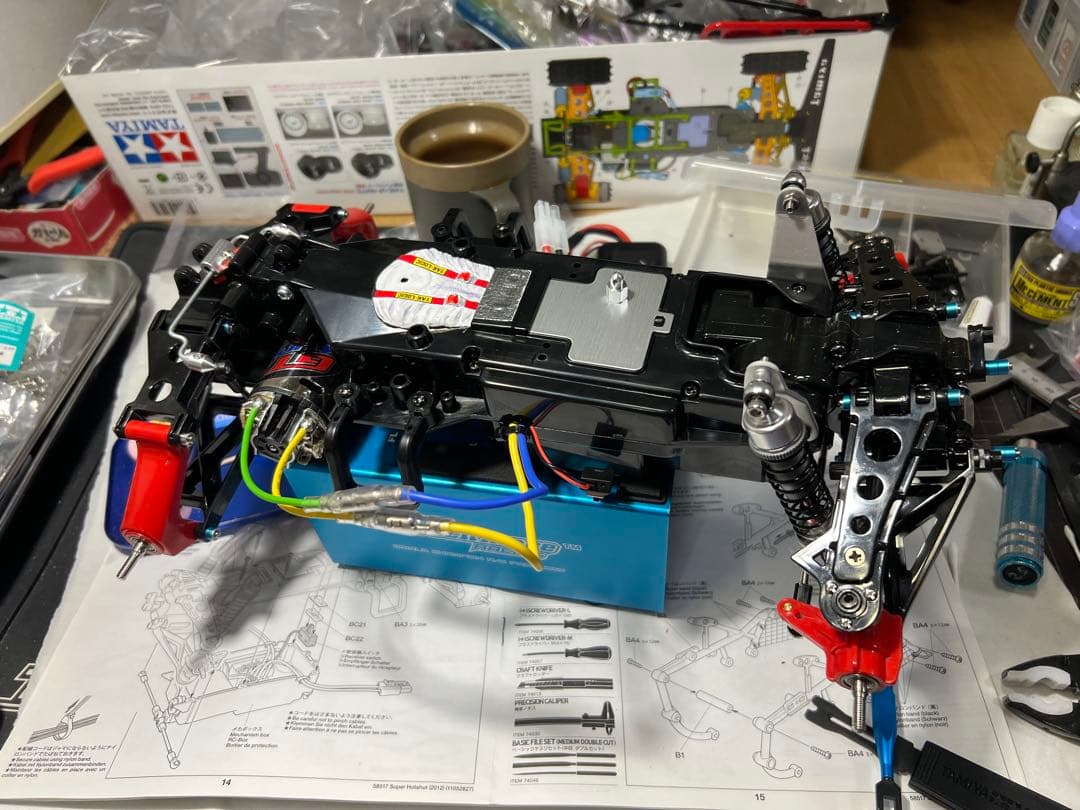 タミヤ スーパーホットショット カスタム プロポメカ付きセット