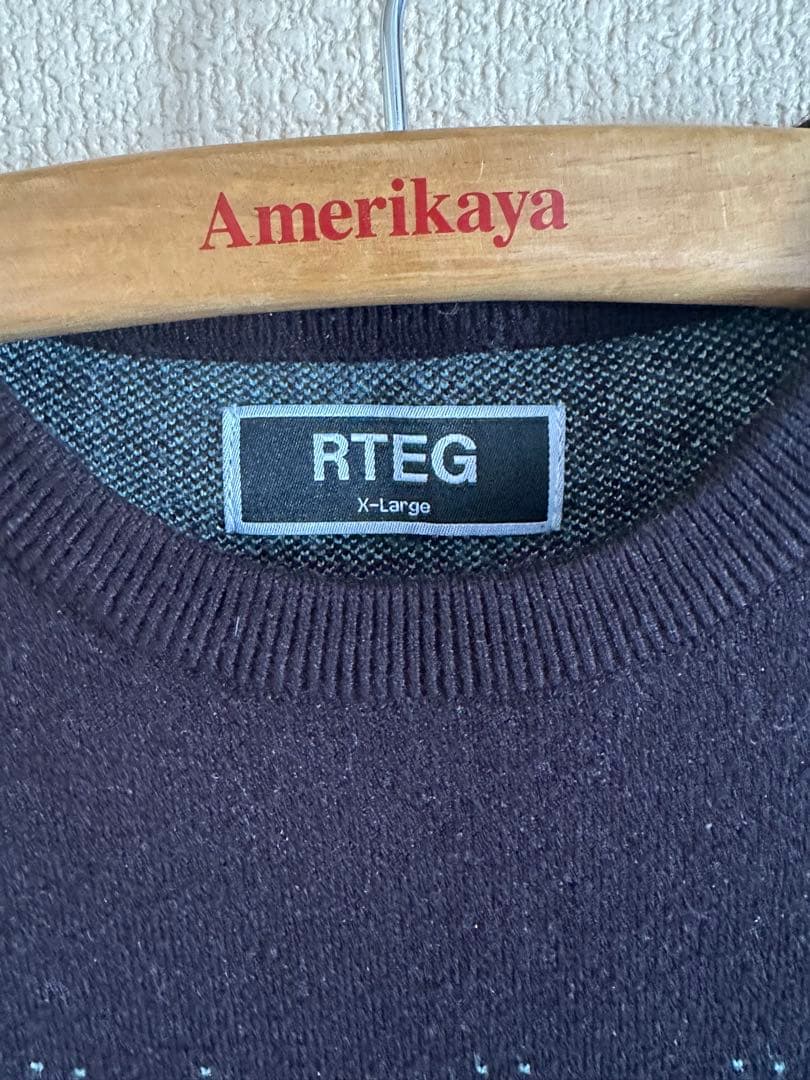 アダムスジャグラーRTEGグラデーションO.Eニット