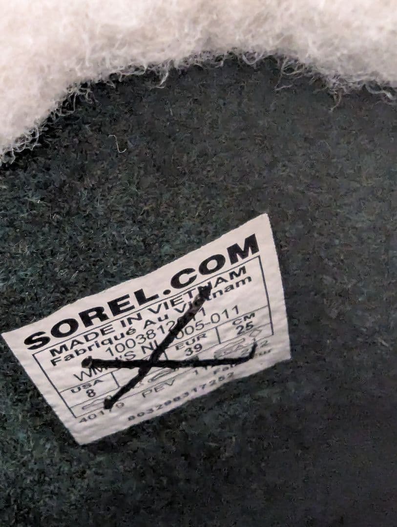 SOREL ソレル ウィンターブーツ　スノーブーツ 防水 25cm