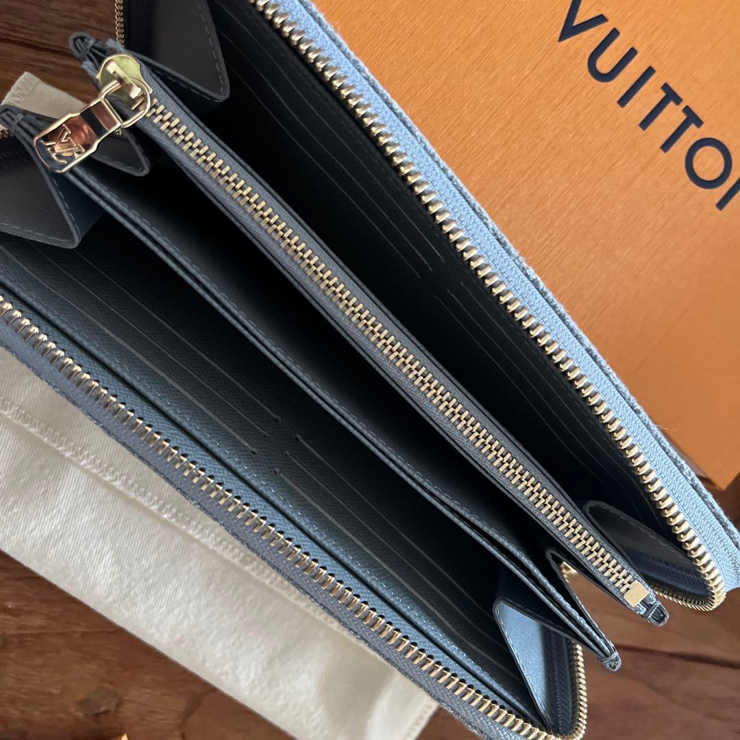 2025ss限定　ノーティカルコレクション ジッピーウォレットデニム
