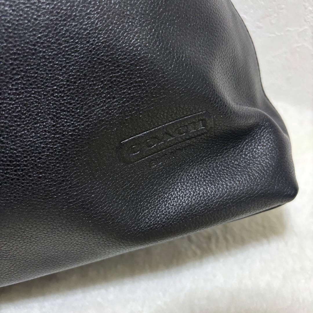 【未使用級】コーチ トンプソン トートバッグ 牛革 スパイロレザー 70493