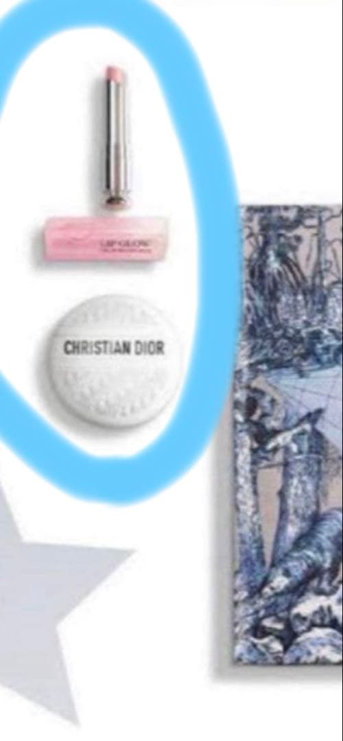 DIOR ノベルティプラチナ会員限定バースデーギフト　リップグロウ＆ ルボーム