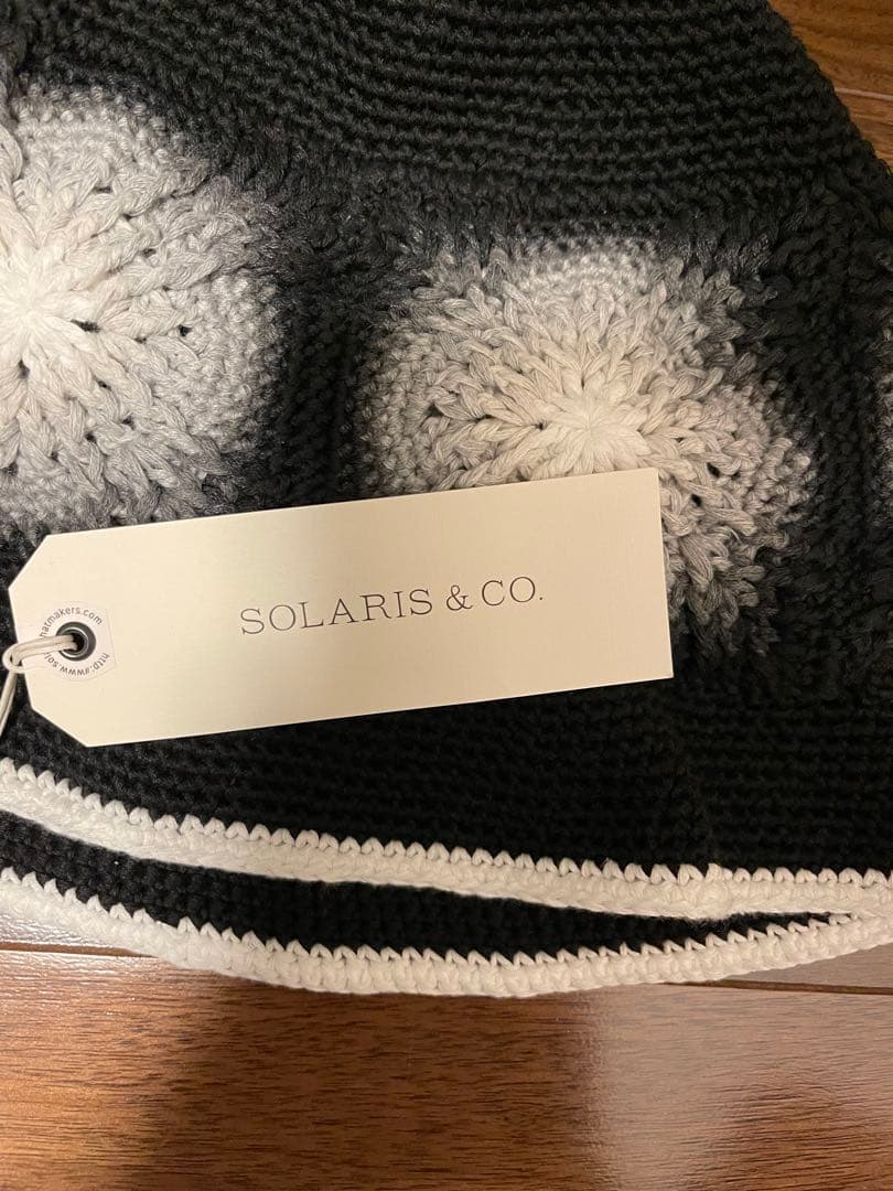 【最終定価以下】SOLARIS&CO.CROCHET HAT \"SUNBIRD\"