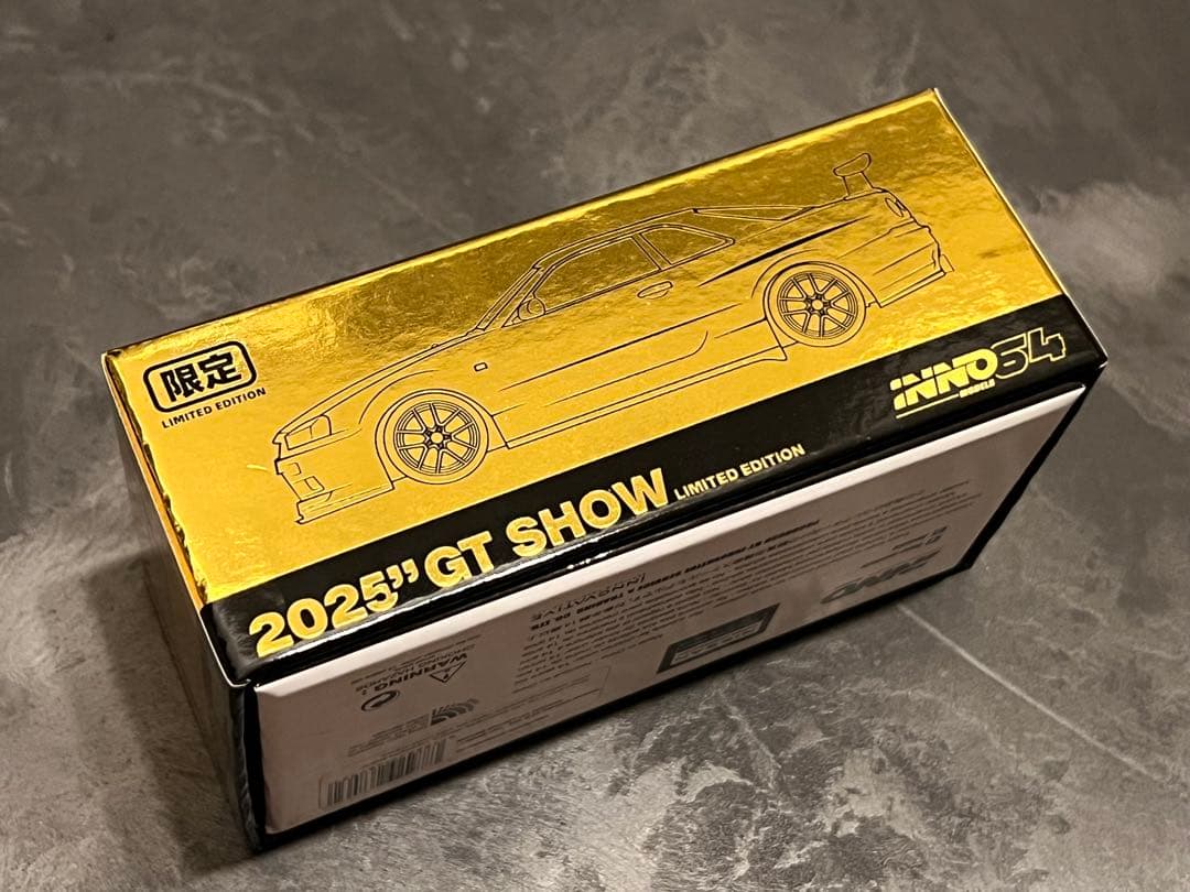 INNO 64 TOP SECRET 限定品　ゴールド　R34 トップシクレット