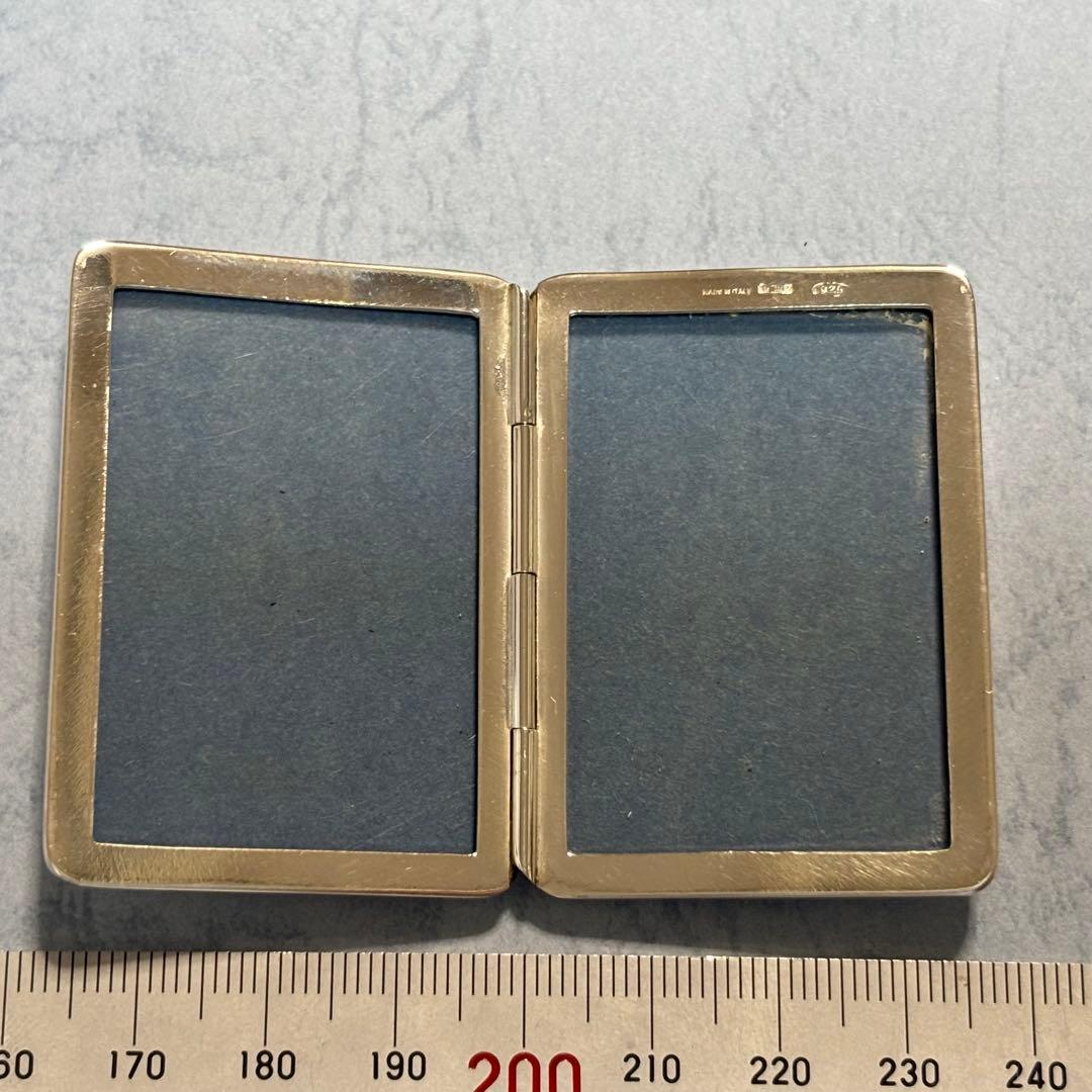 週末特価GUCCI シルバー925 フォトフレーム 二つ折り