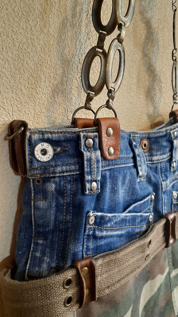 ミリタリーリメイク ★★★ GORGEOUS VINTAGE 肩掛けトート&…