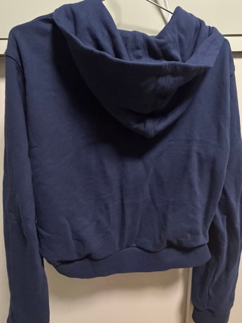 sculptor ジップ　フーディ　パーカー　ネイビー