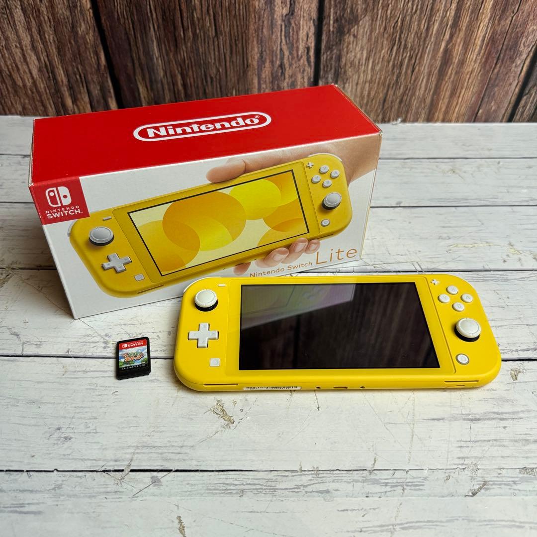 Nintendo Switch Lite イエロー ソフト付き ポケモンスナップ