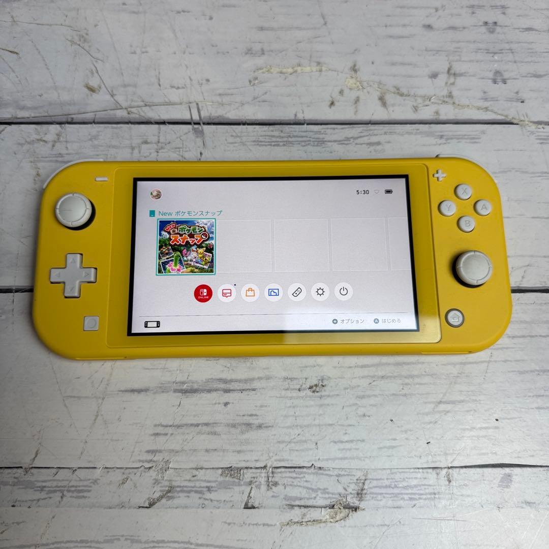 Nintendo Switch Lite イエロー ソフト付き ポケモンスナップ