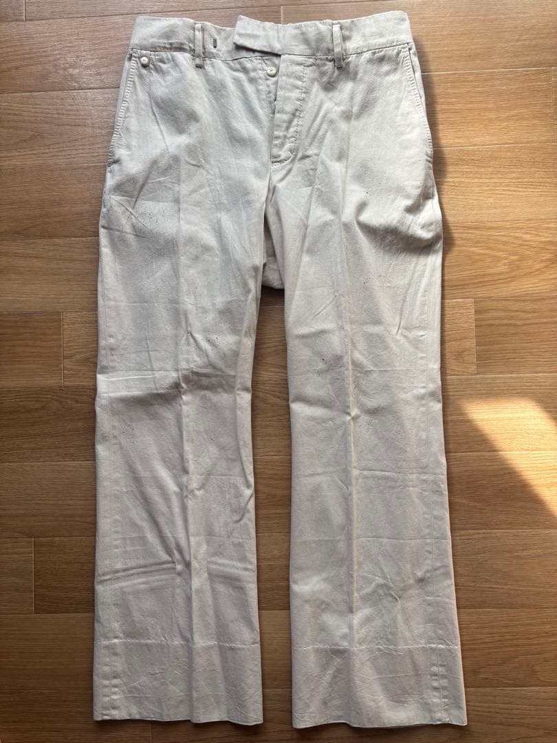 20日まで値下げ25ss maatee&sons MARVERICK 生成り