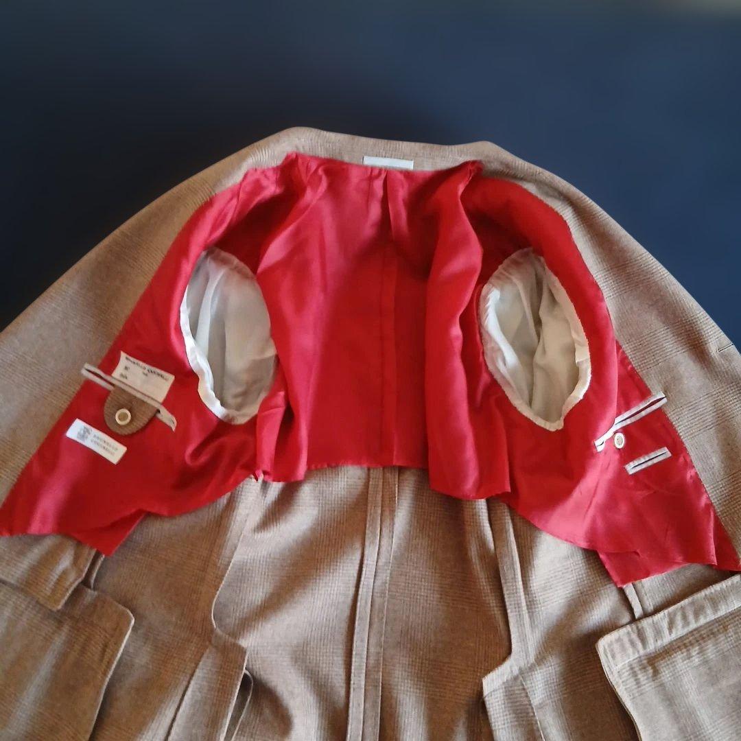 ブルネロクチネリ 秋冬 テーラードジャケット 50