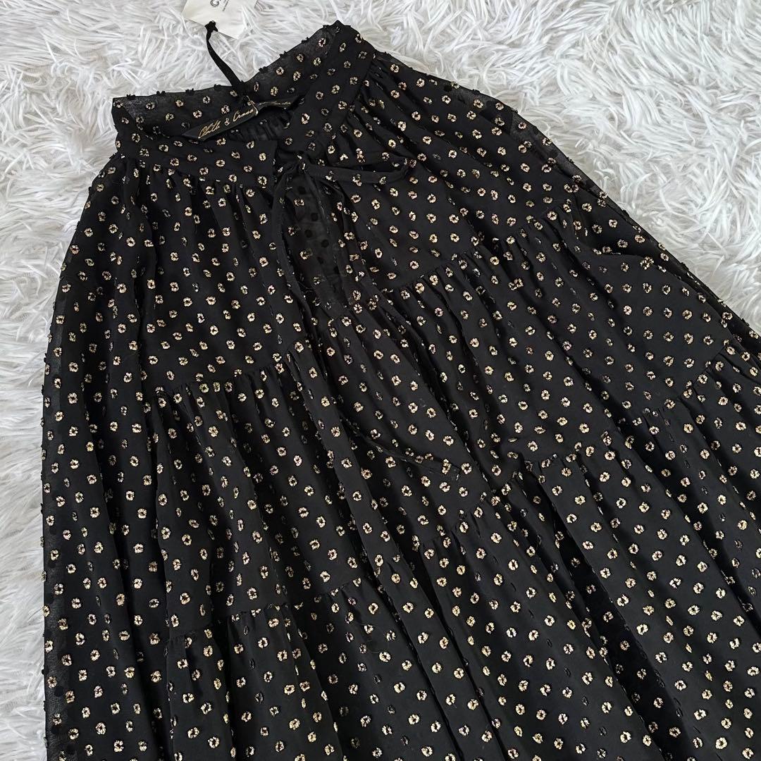 nakiusagi✨CLOTH&CROSS ドットジャガードティアード