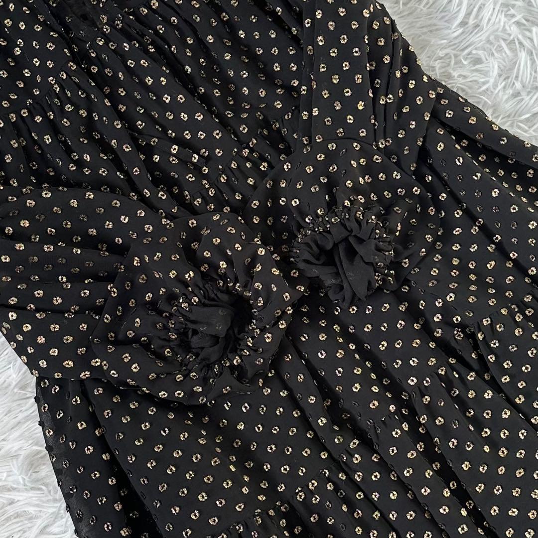 nakiusagi✨CLOTH&CROSS ドットジャガードティアード