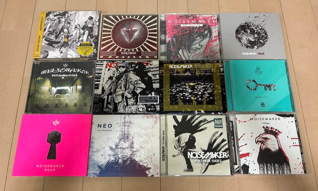 NOISEMAKER CD 12枚セット Wings ROAR