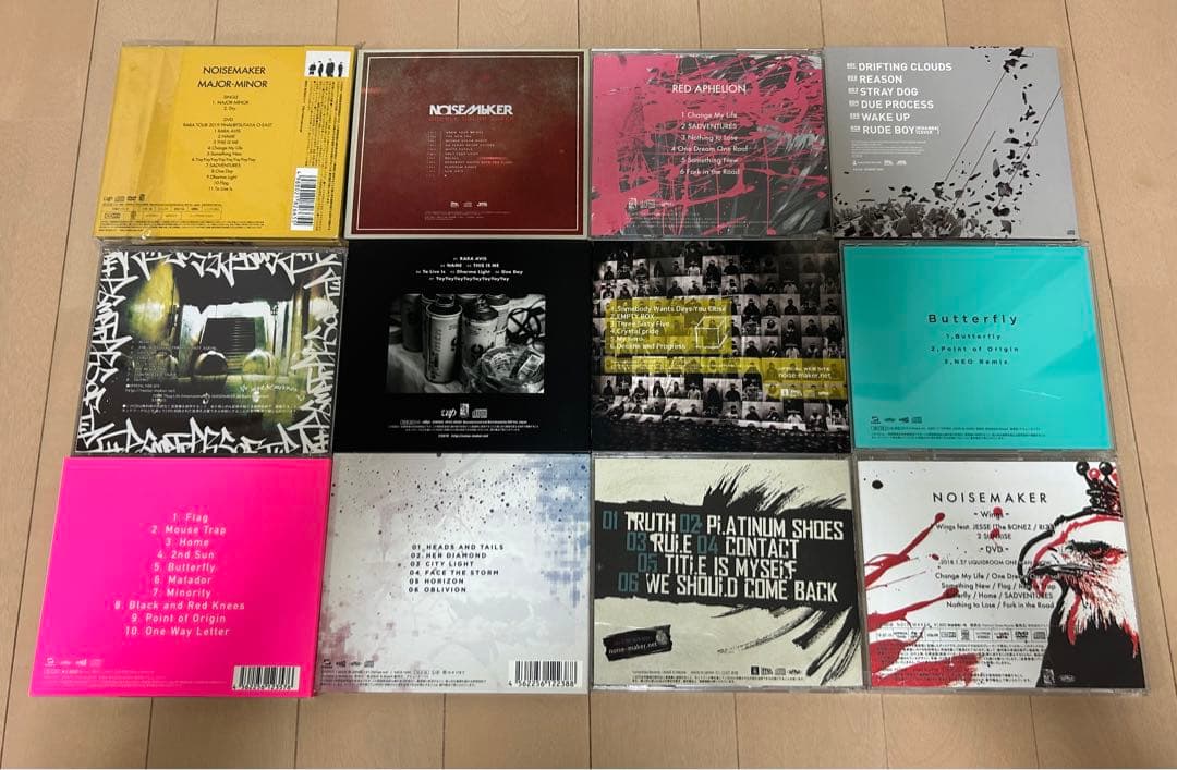 NOISEMAKER CD 12枚セット Wings ROAR