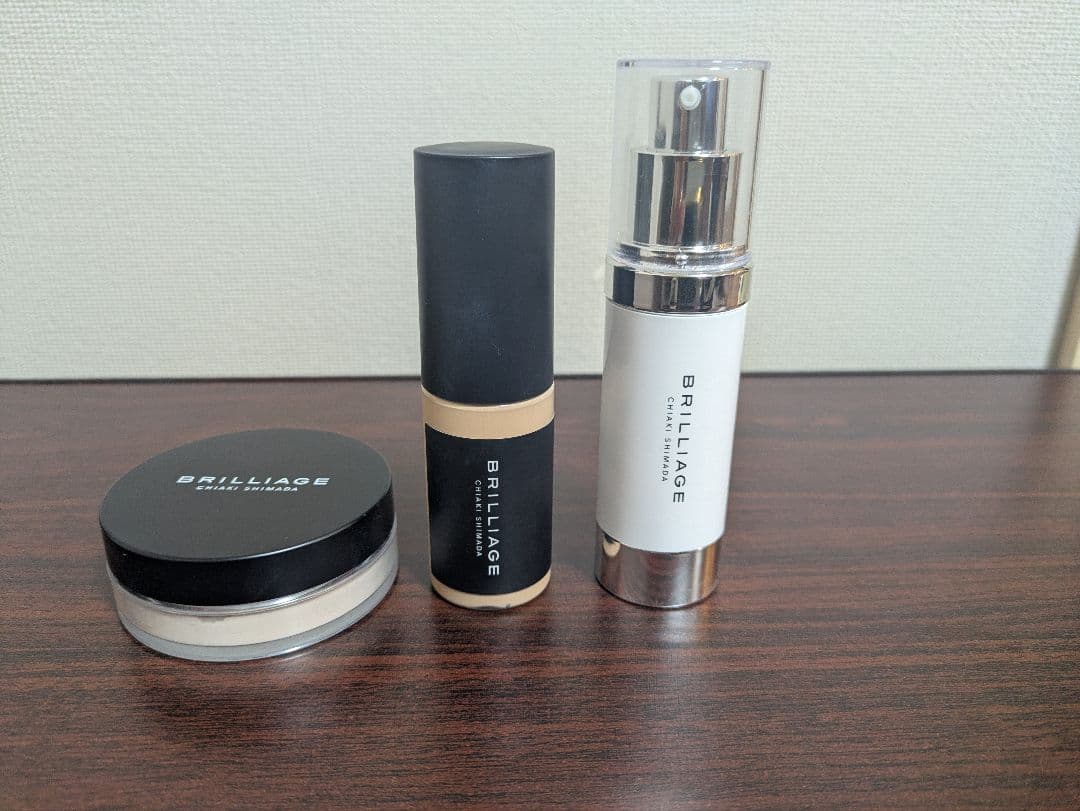 ブリリアージュ プライマー＆リキッドファンデーション＆フェイスパウダー