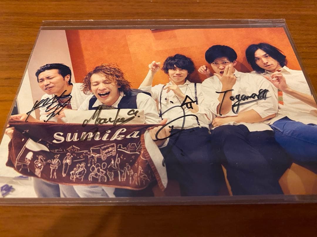 sumika 直筆サイン入り ポストカード