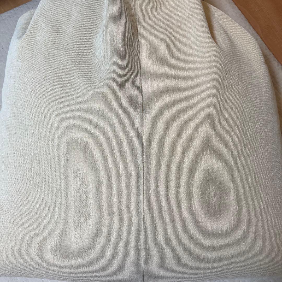 大東寝具　tetra ビッグサイズ　ビーズクッション　ベージュ　ナチュラル