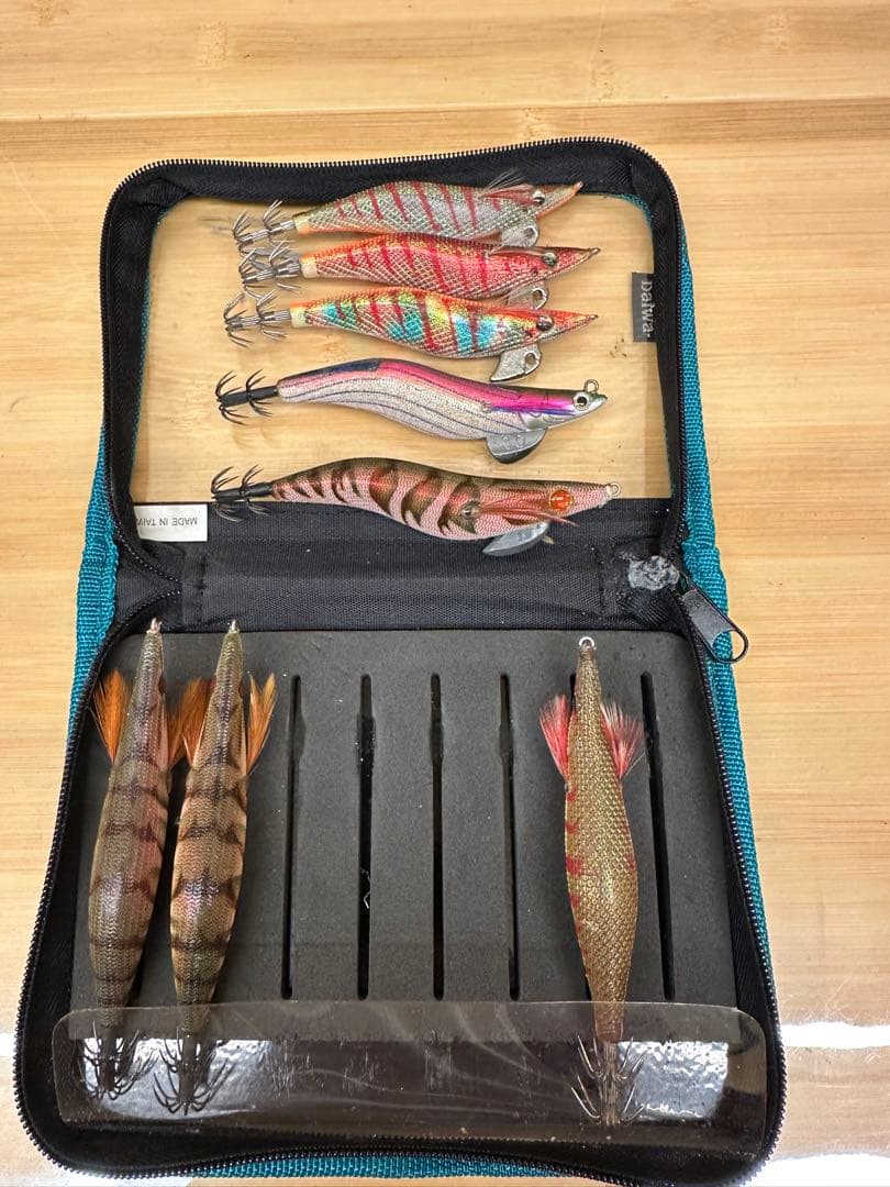 エギリーダートマックス/シマノエギ他多数（ケース付）※入手困難