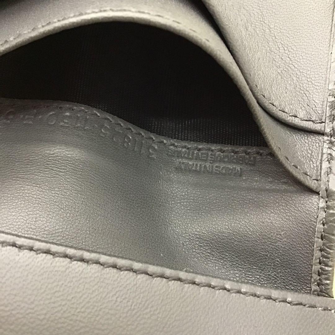 ❣️美品❣️ BALENCIAGA バレンシアガ　レザー 名刺入れ グレー
