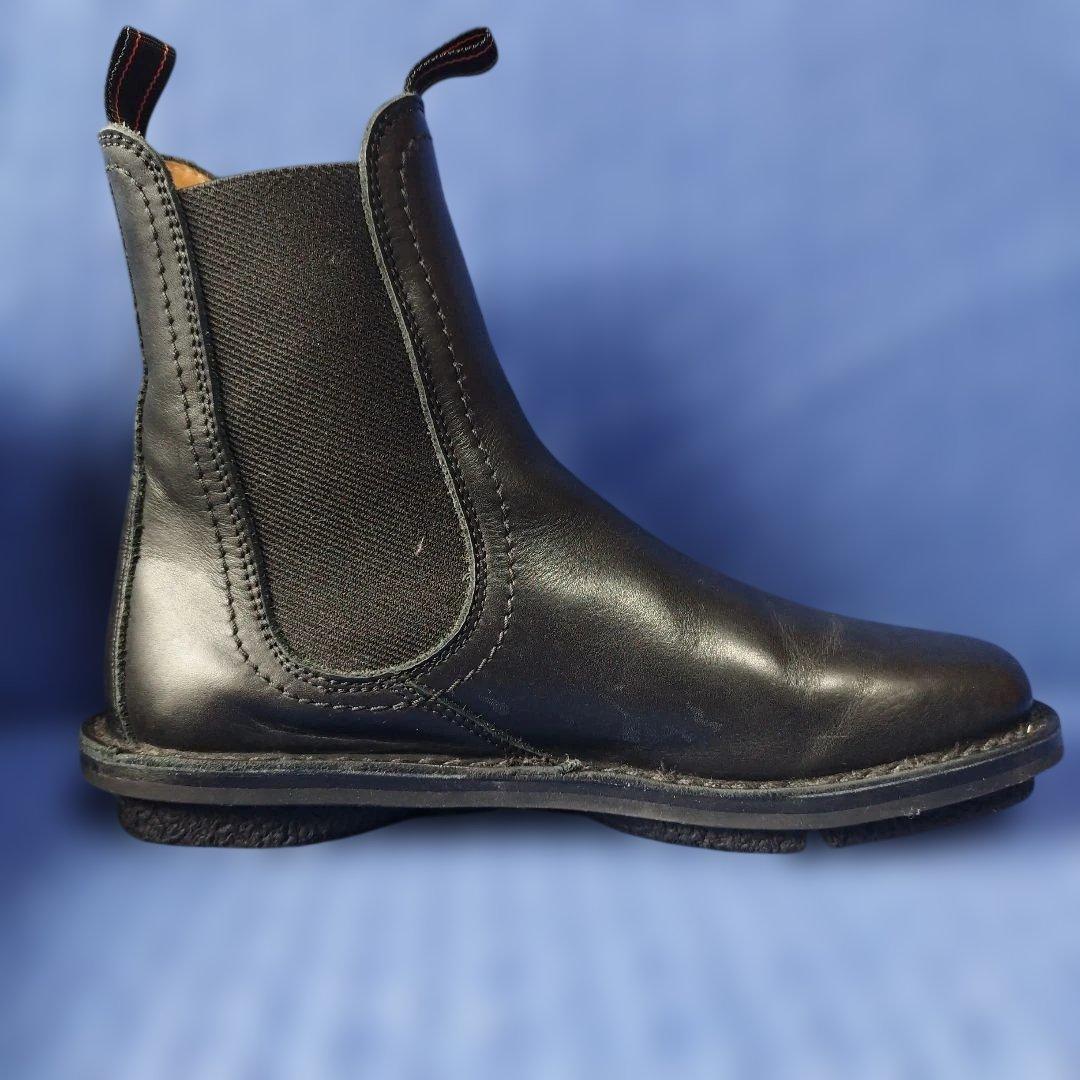 極美品■トリッペン■サイドゴアブーツ✨CHELSEA 牛革 ブラック黒