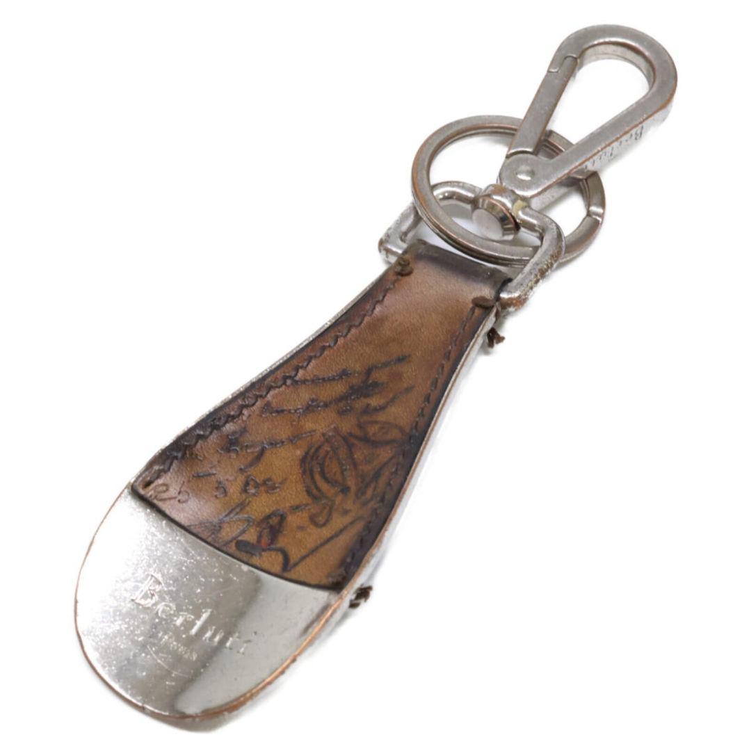 berluti ベルルッティ ブラウン カリグラフィ スクリット シューホーン