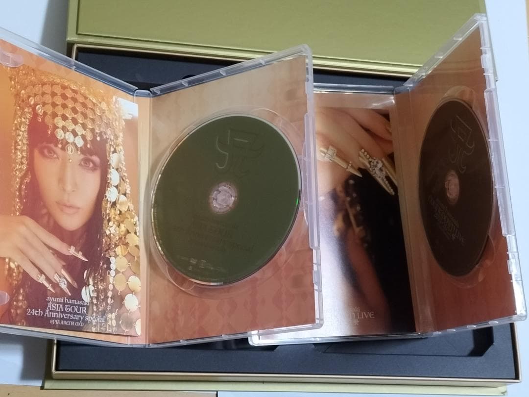 浜崎あゆみ 24th Anniversary LIVE DVD 限定盤 時計付き