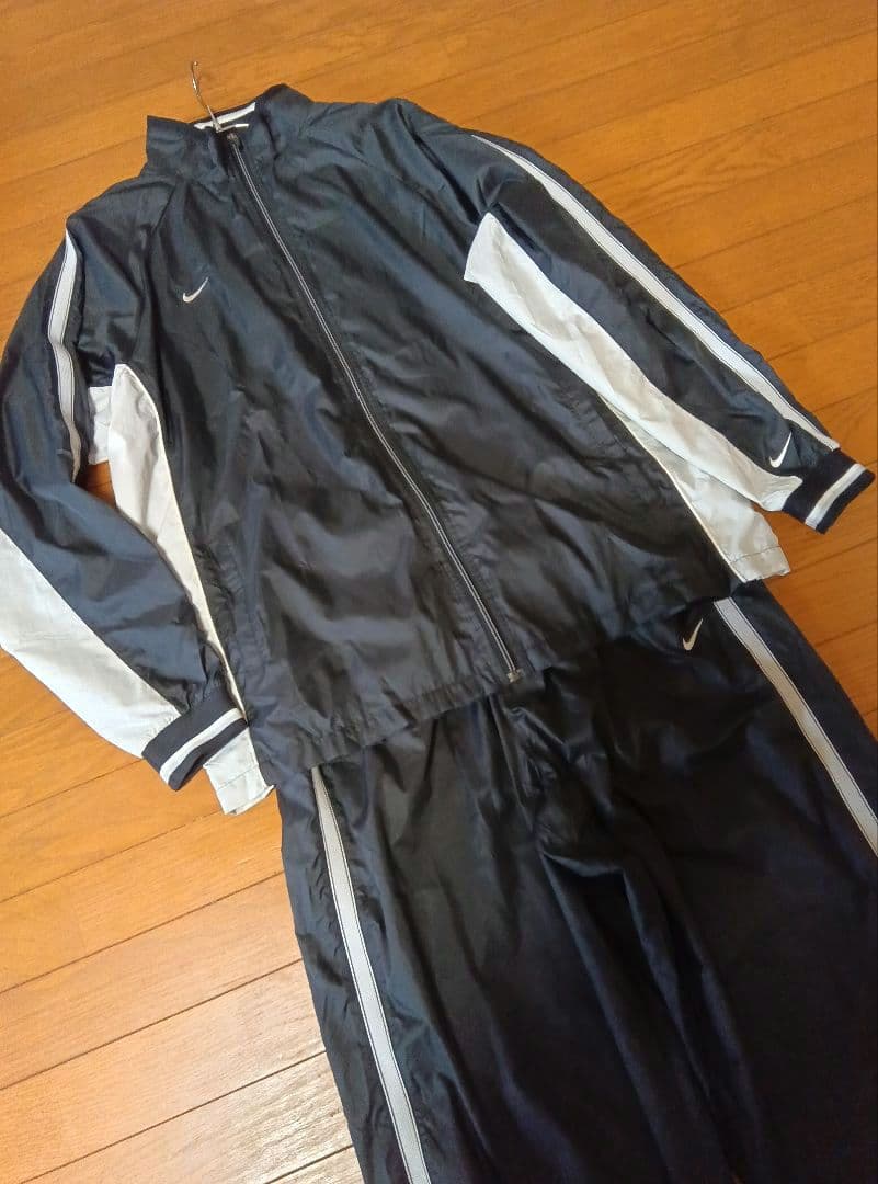 ルンク様 NIKE ☆ ナイロン サイドライン セットアップ ☆ 希少 3XL
