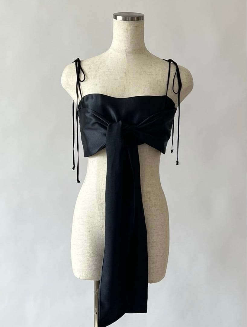 ANNIK タイブラトップ　Bra-top with tie