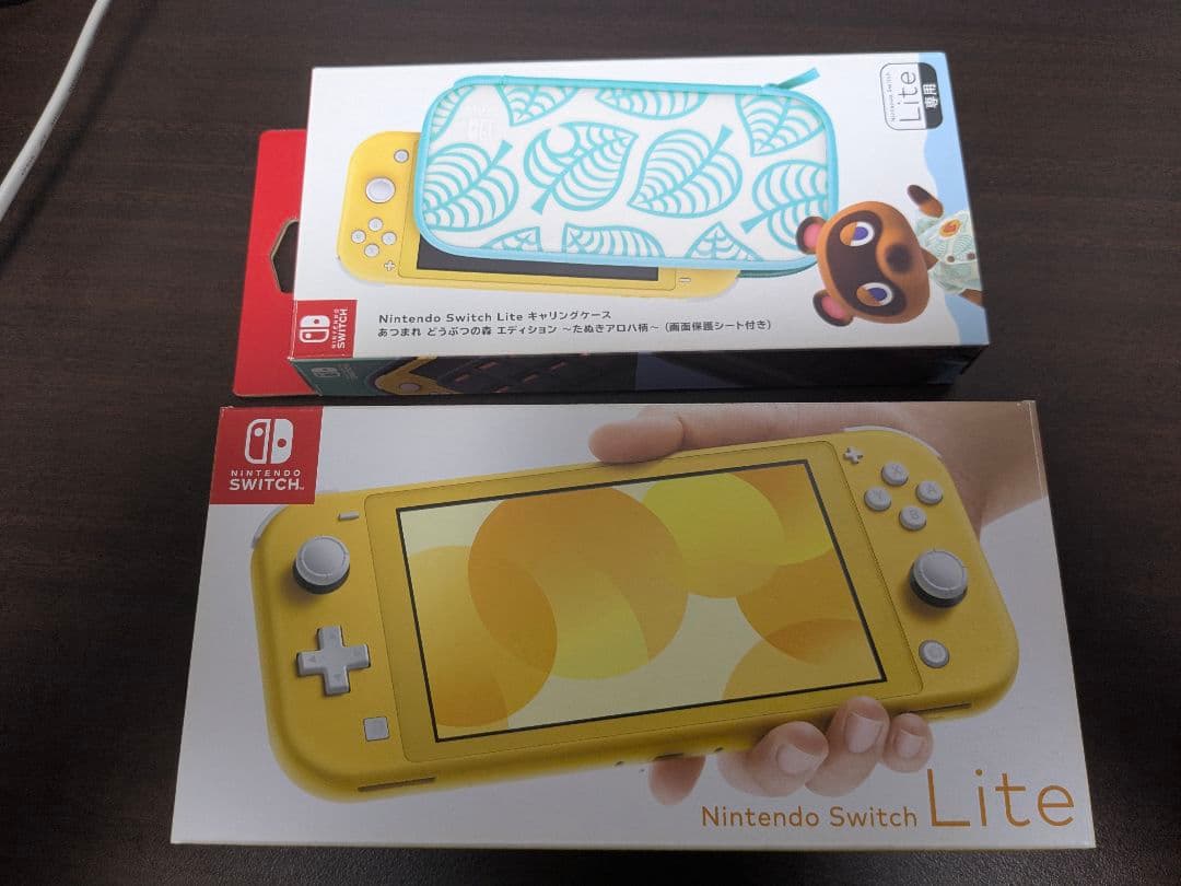 Nintendo Switch Lite イエロー 本体 充電器 ケース付き