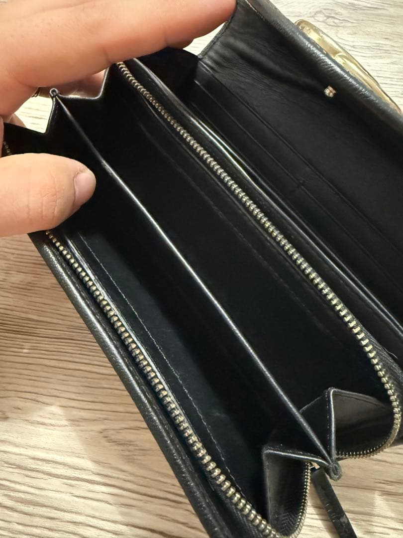 グッチ 長財布 シマ インターロッキング ゴールド金具