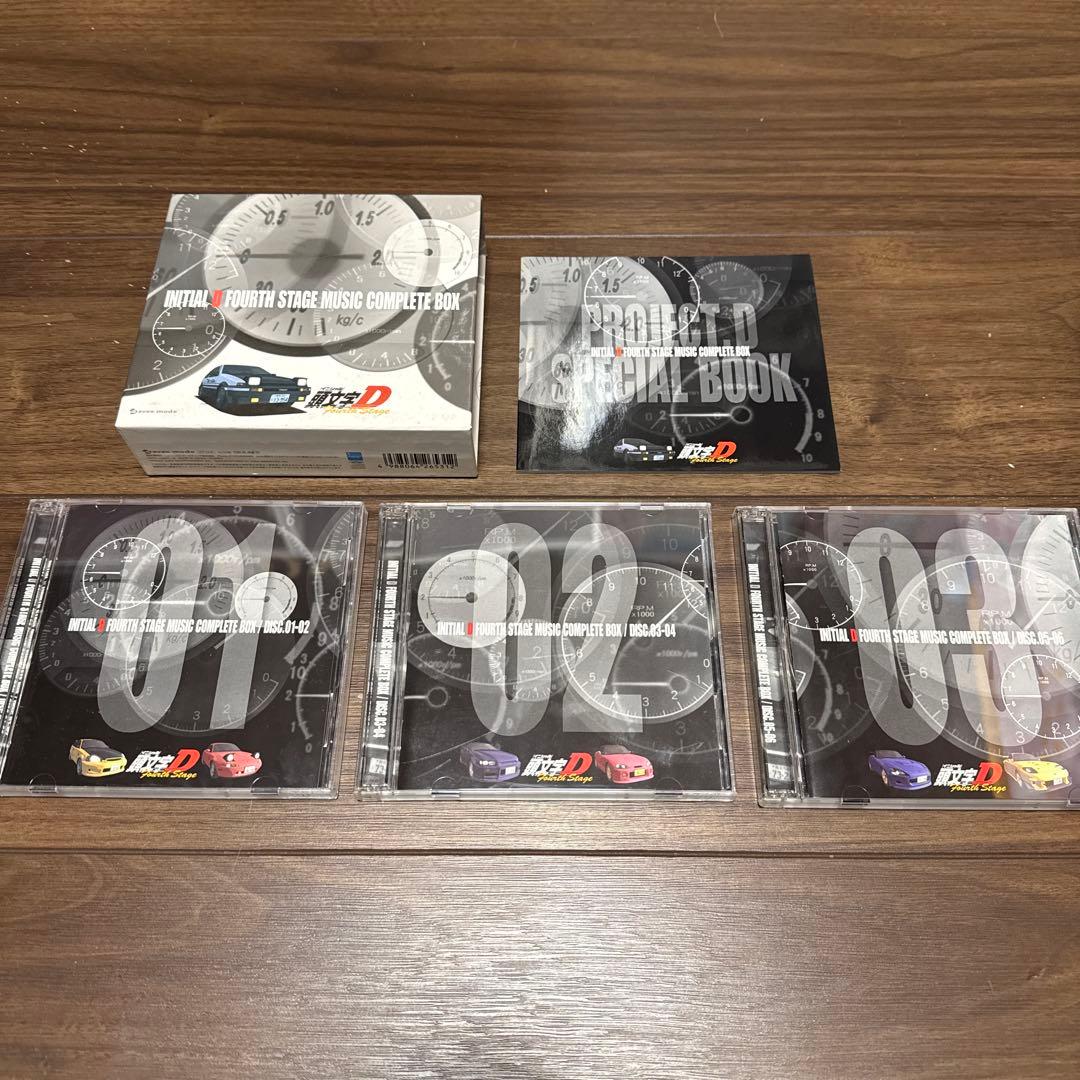 頭文字D FOURTH STAGE MUSIC COMPLETE BOX