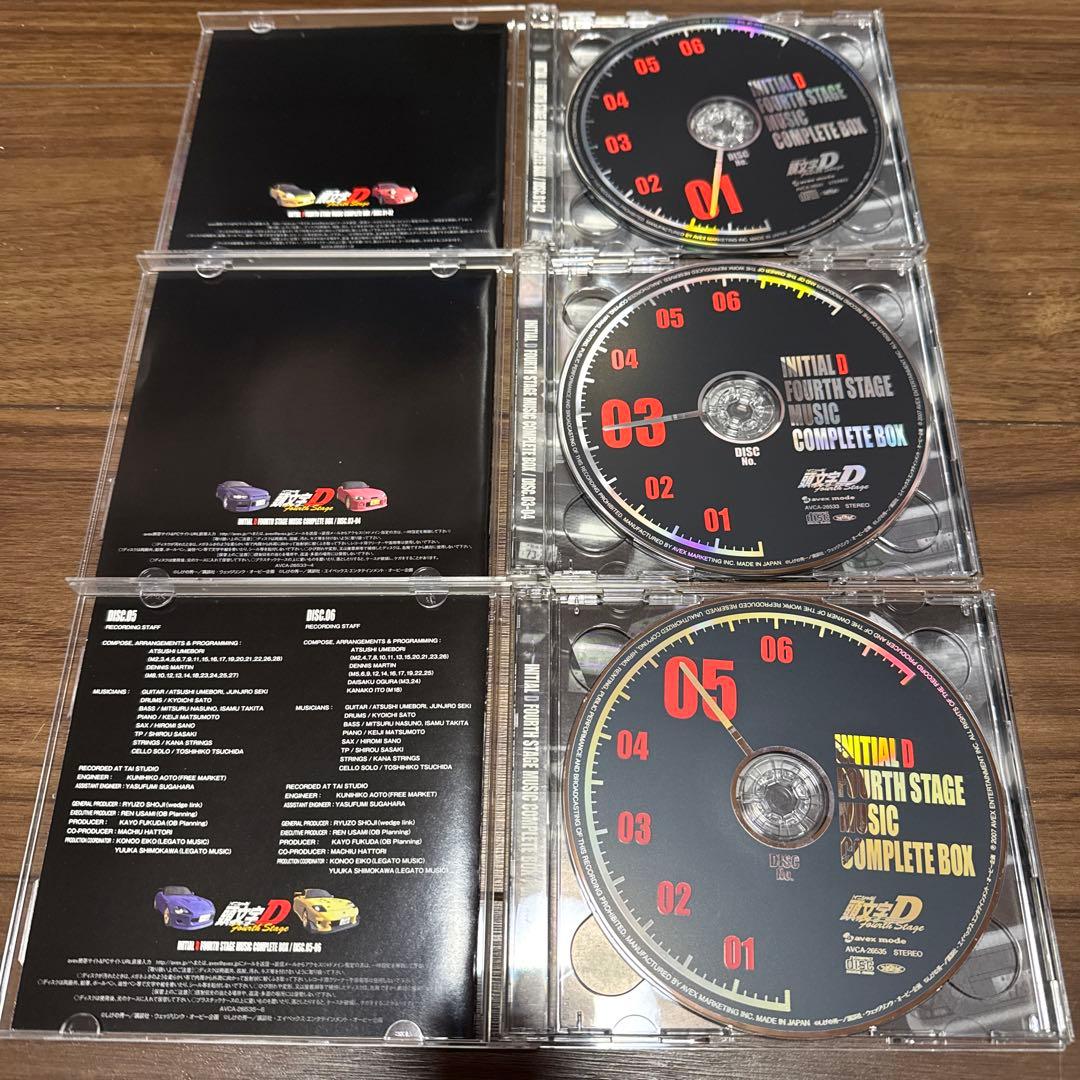 頭文字D FOURTH STAGE MUSIC COMPLETE BOX