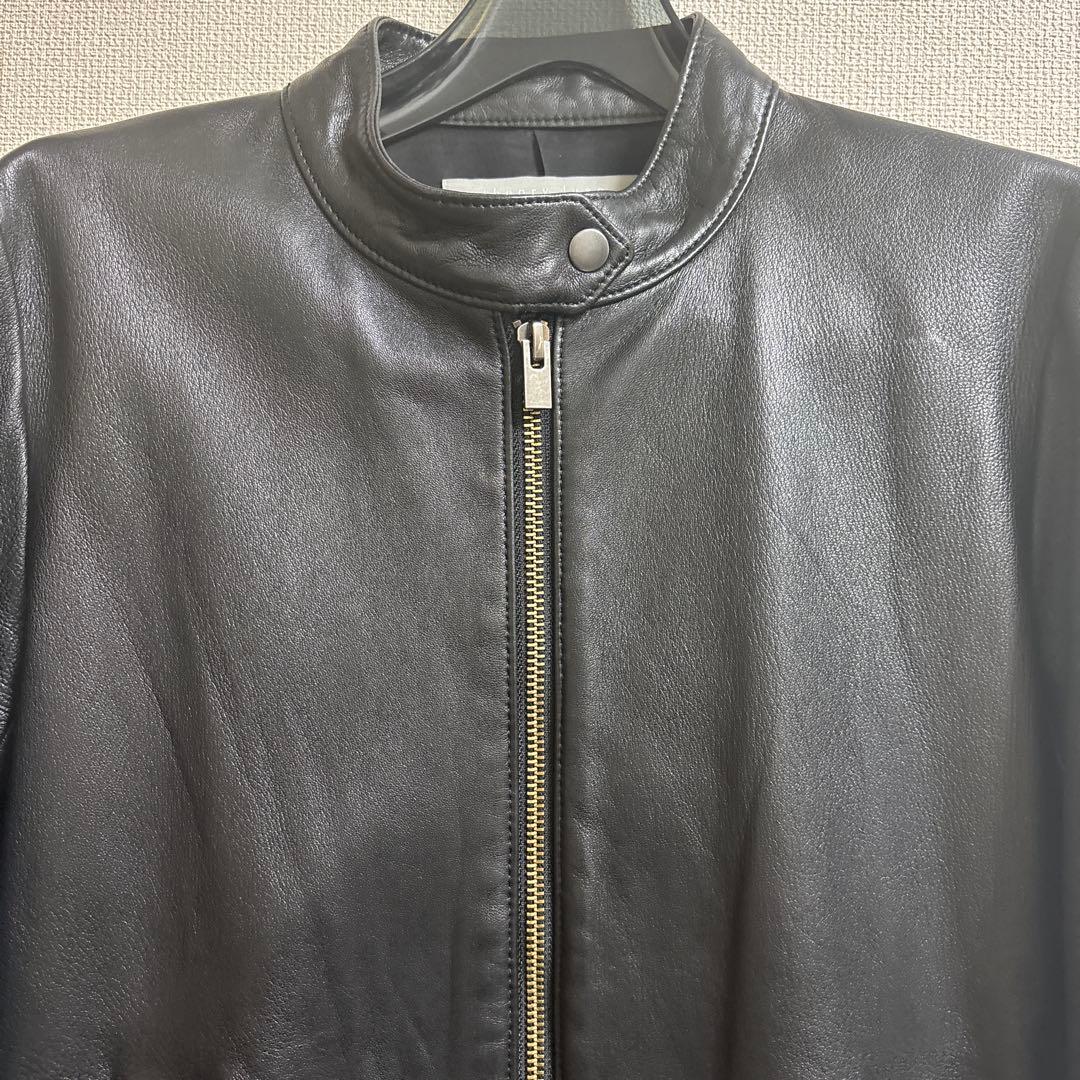 ジジ　セオリーリュクス　ライダース　レザージャケット　黒　ブラック　38号