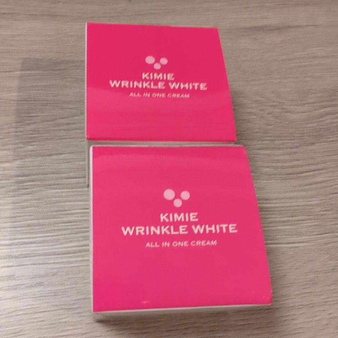 キミエ リンクルホワイト オールインワンクリーム 50g ２個セット