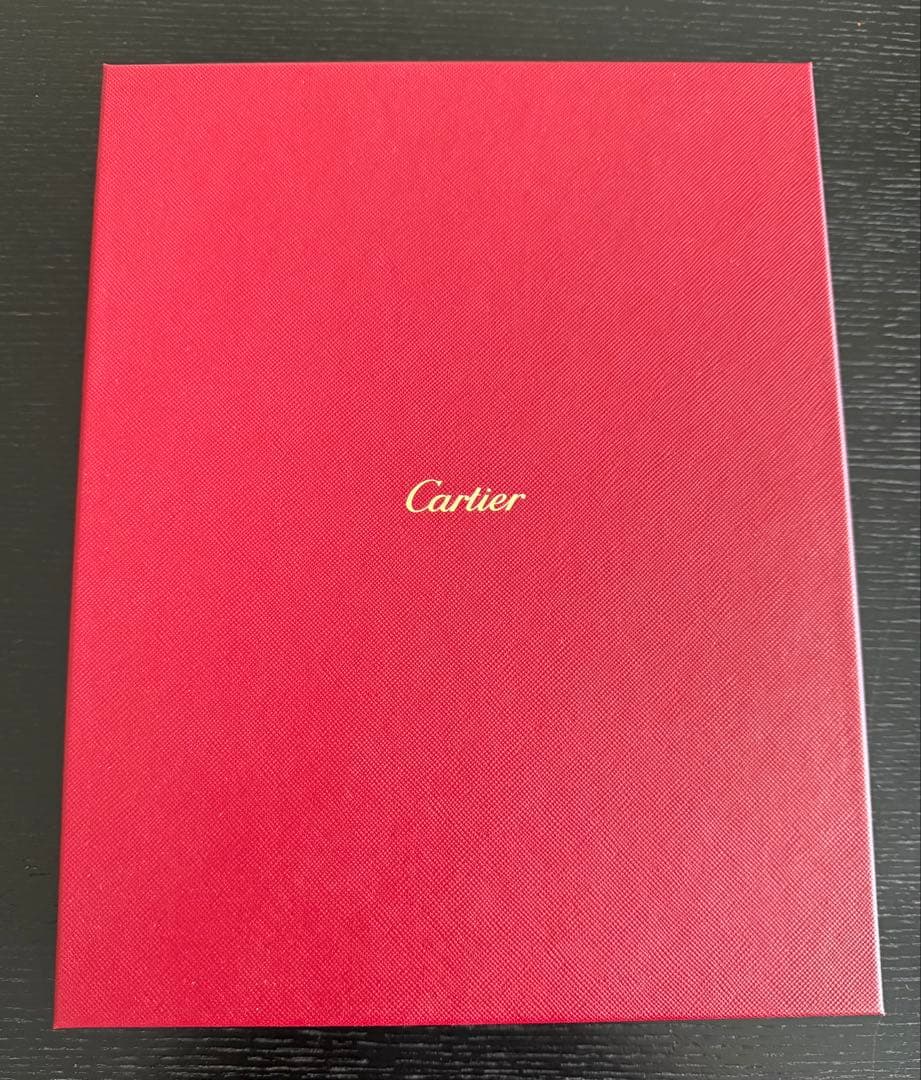 Cartier シルバー写真額縁 トラの彫刻付き