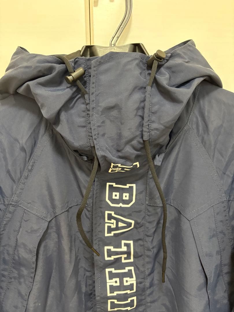 A BATHING APE ネイビー ナイロンジャケット