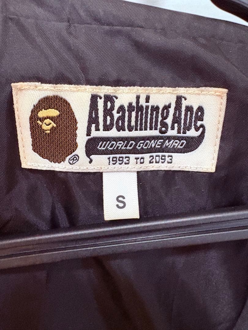 A BATHING APE ネイビー ナイロンジャケット